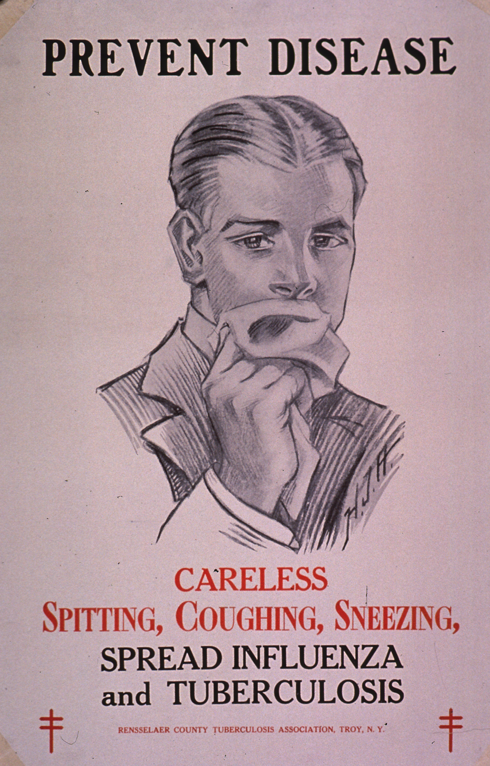 Tuberculosis Poster, ca. 1900.