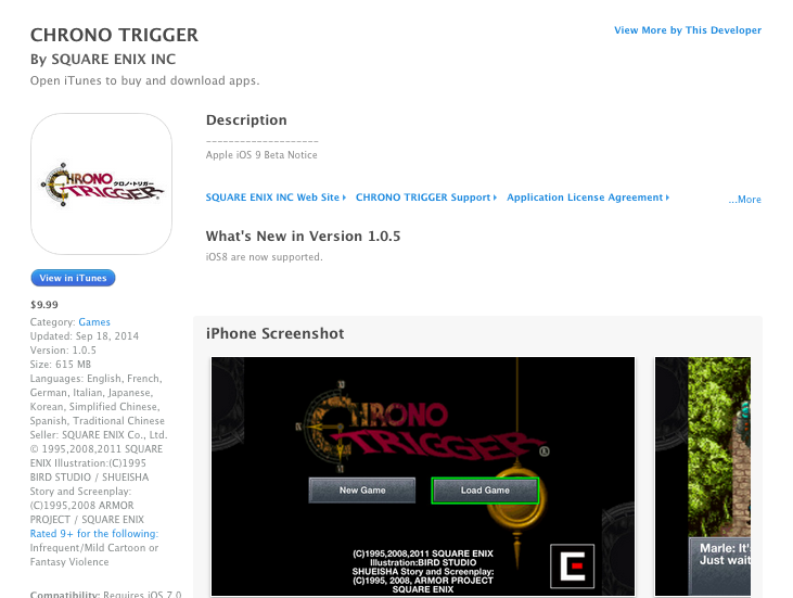 CHRONO TRIGGER (Upgrade Ver.) - Apps on Google Play