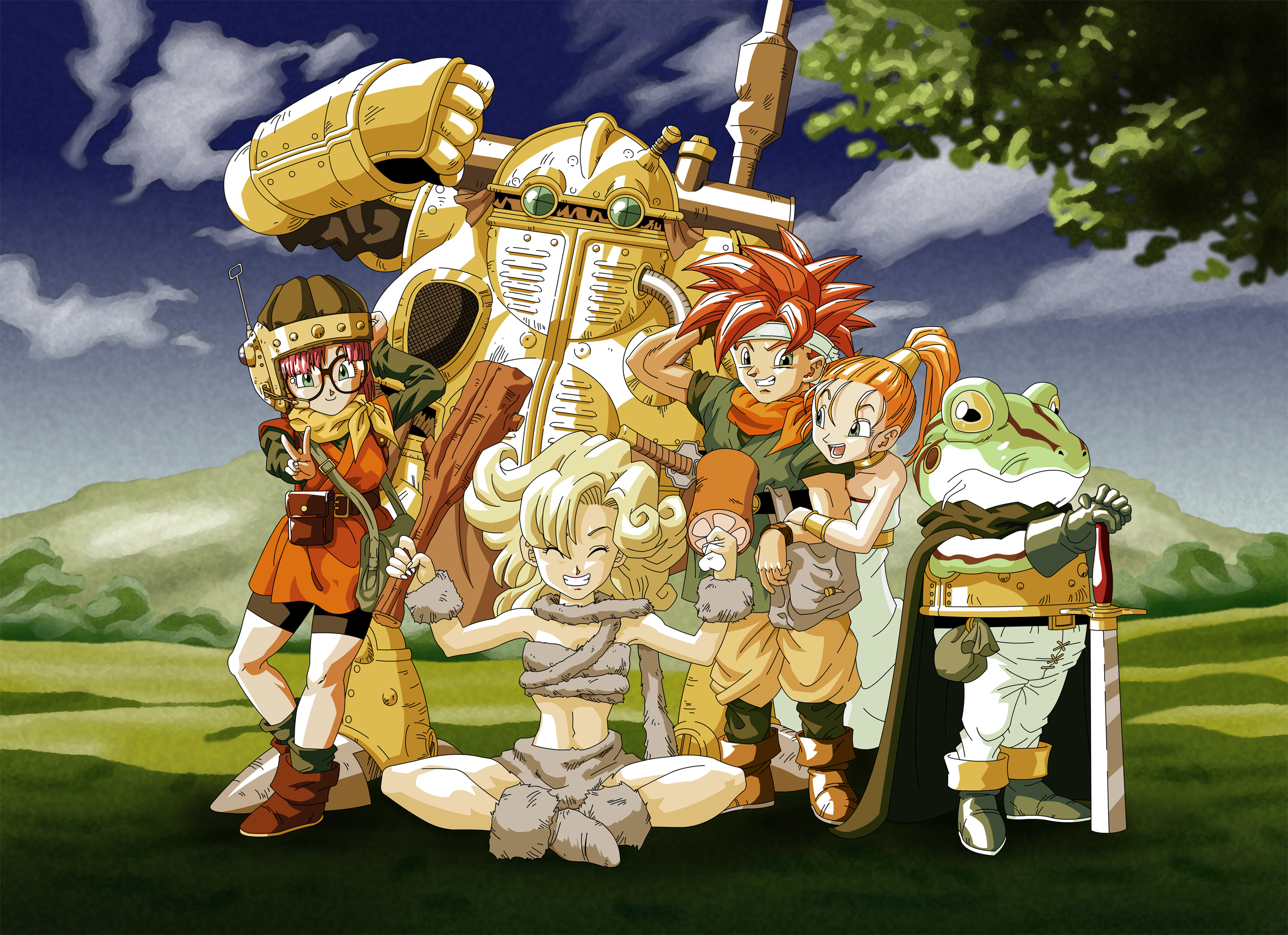 Chrono Trigger Akira Toriyama Art