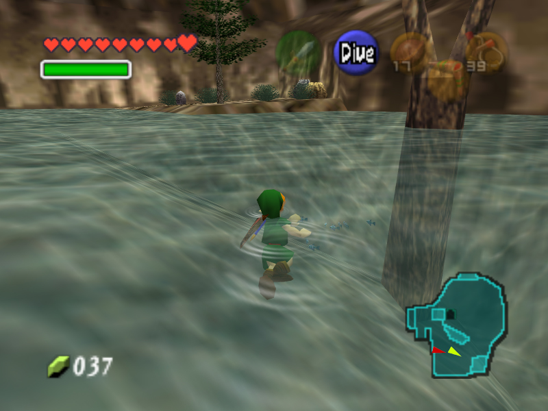 The Legend of Zelda: Ocarina of Time Walkthrough: (3) Jabu-Jabu's