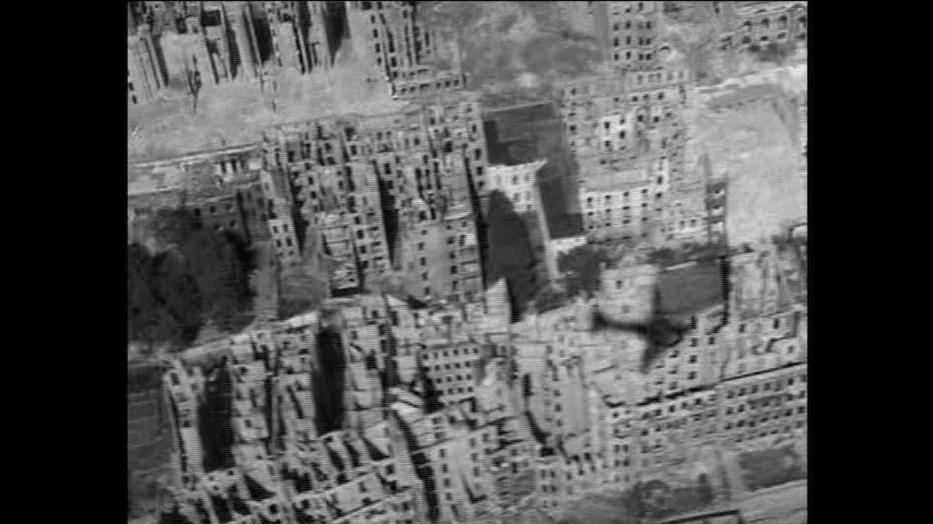 Fig. 2 On-location aerial footage from Berlin. Still, A Foreign Affair (1948). Dir. Billy Wilder picture
