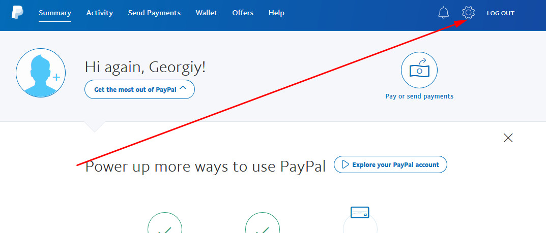 Paypal sign up create account change password