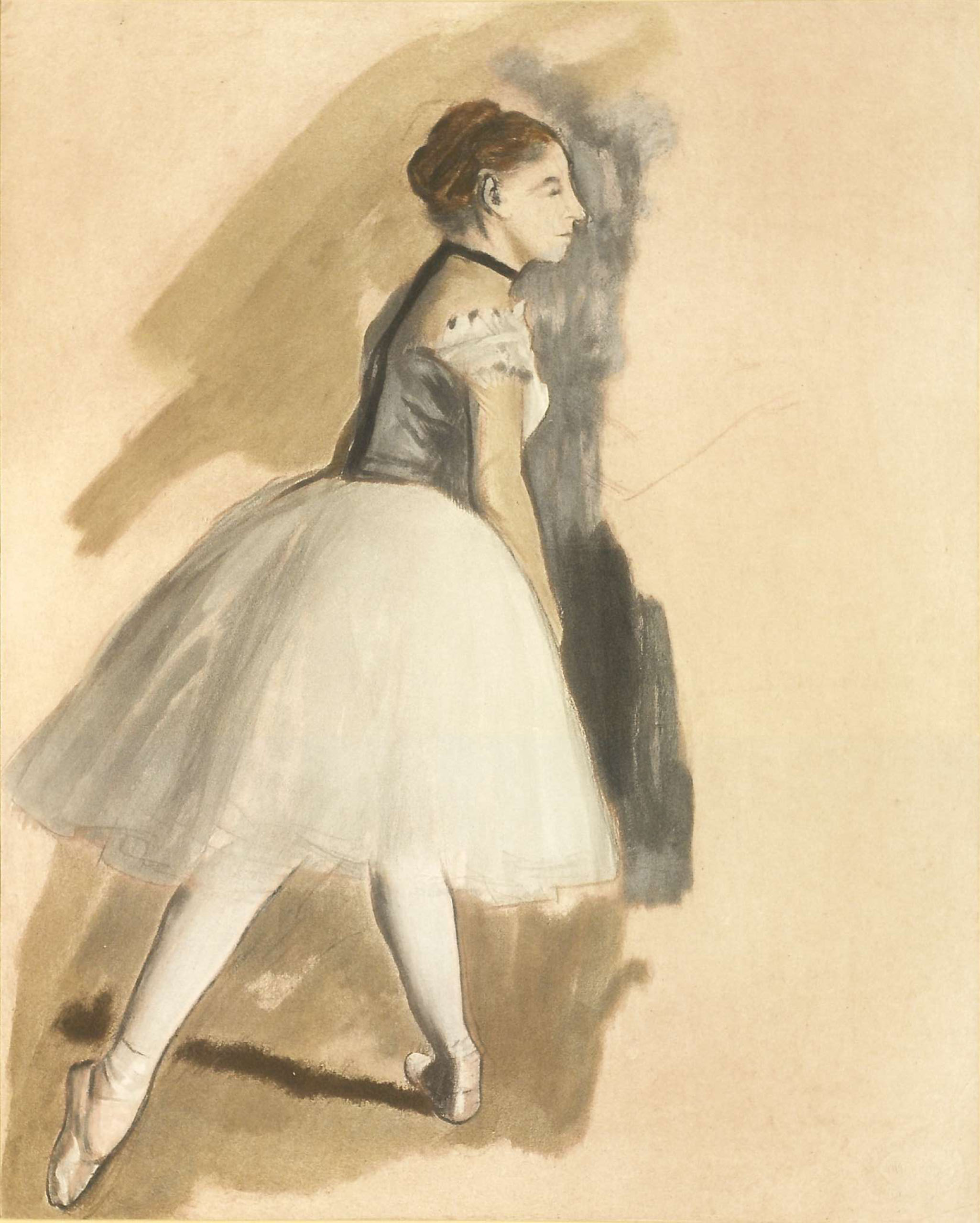 Degas - Danseuses aux bras levés, Circa 1885 - Free Stock Illustrations