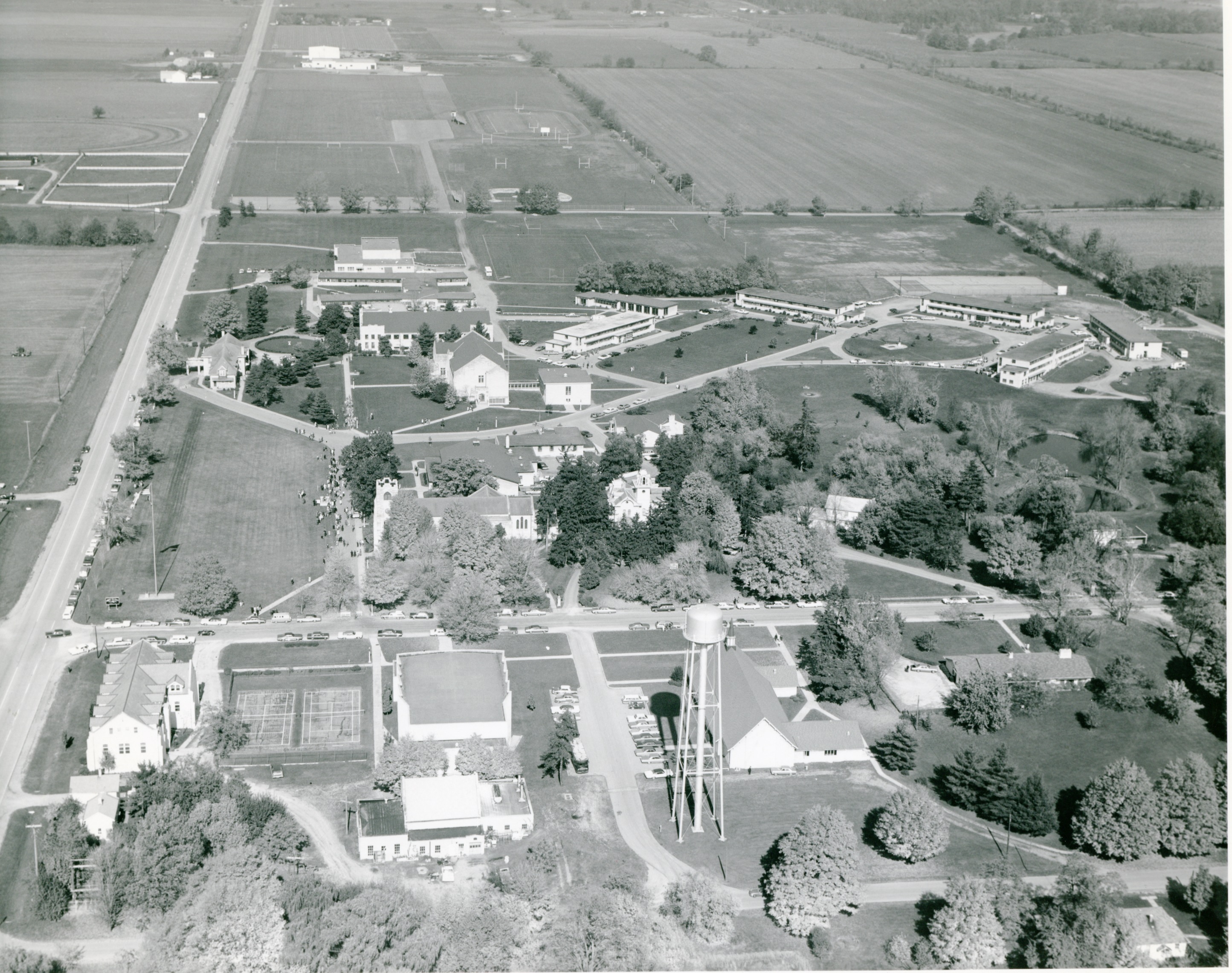 Howe Military Academy Aerial View Of Campus 1970s View 2