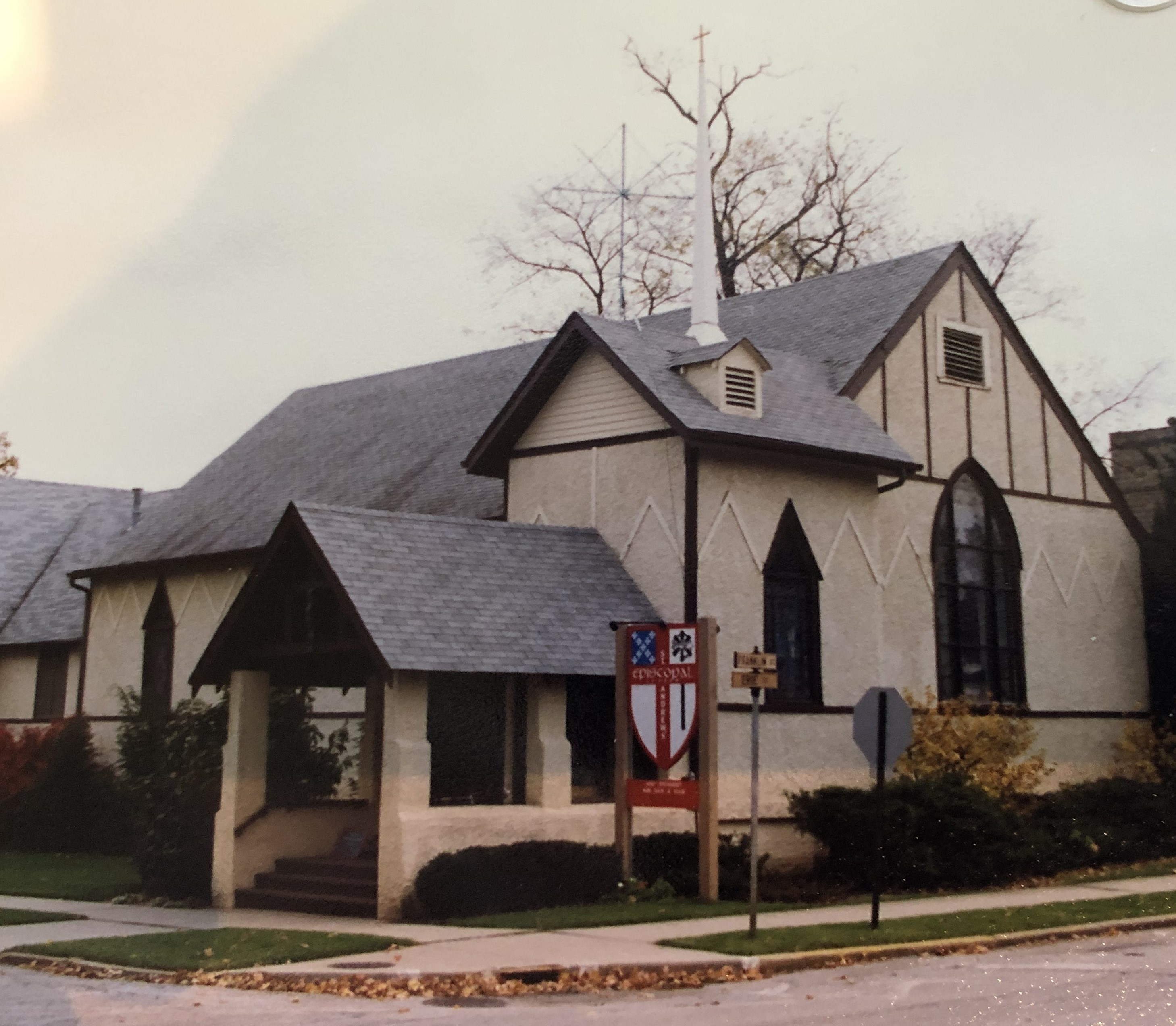 St. Andrew's Episcopal Church, Valparaiso, exterior 1980s