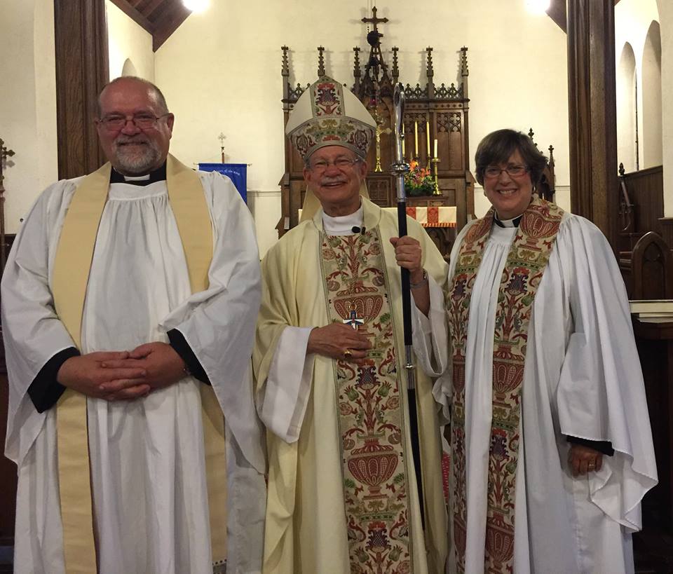 St. Thomas, Plymouth, installation of Rev. Thomas Haynes with Bishop ...