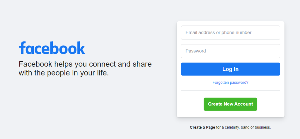 Facebook sign in login www How to