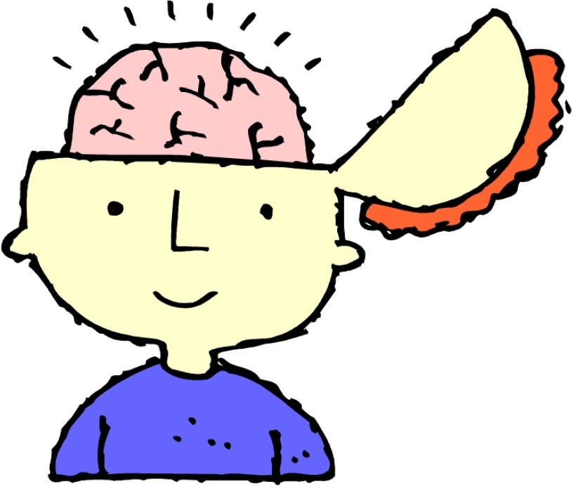 brain clipart for kids
