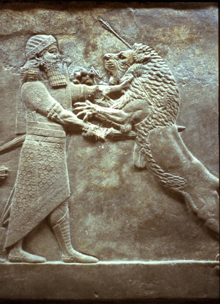 Lion Hunt Of Ashurbanipal