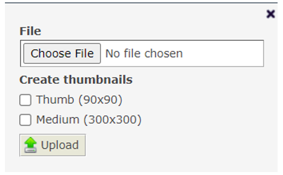 II3 COVE Choose File Options