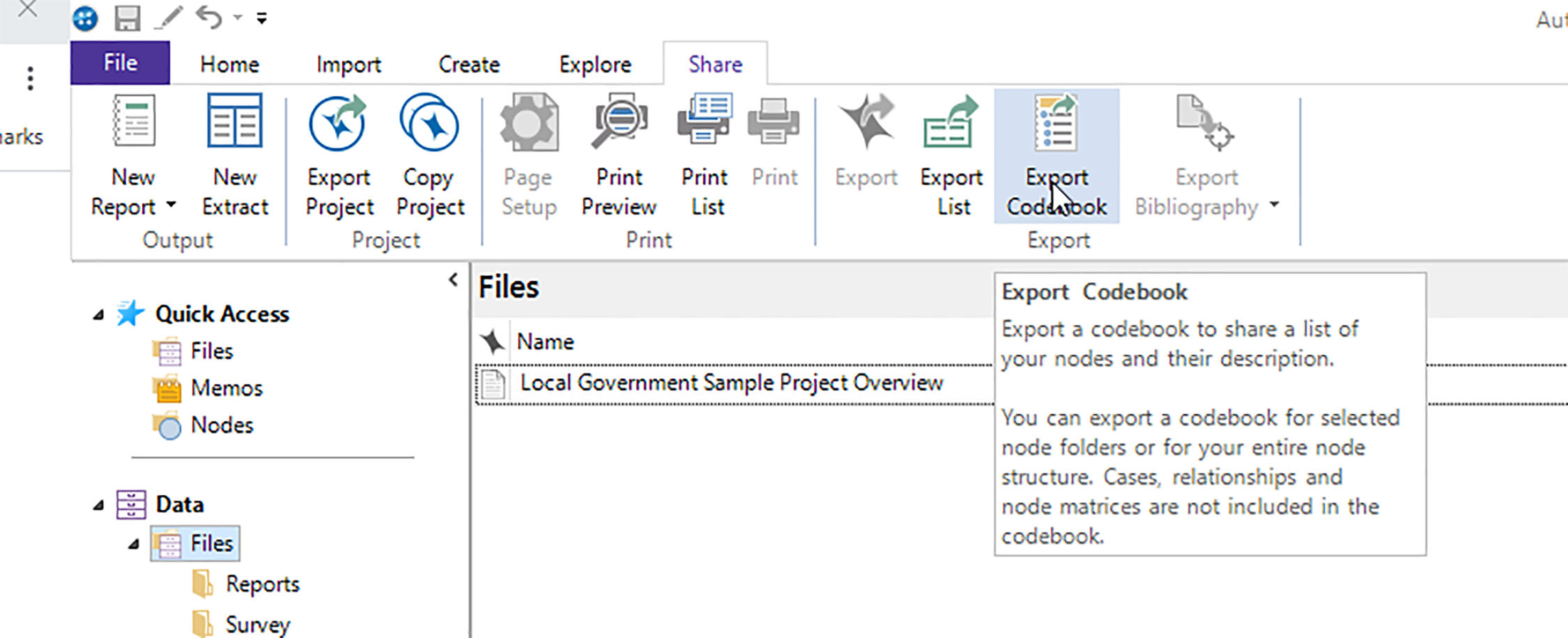 export entire node content with quotes nvivo 12